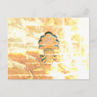 Carte Postale Médaillon de style italien vintage