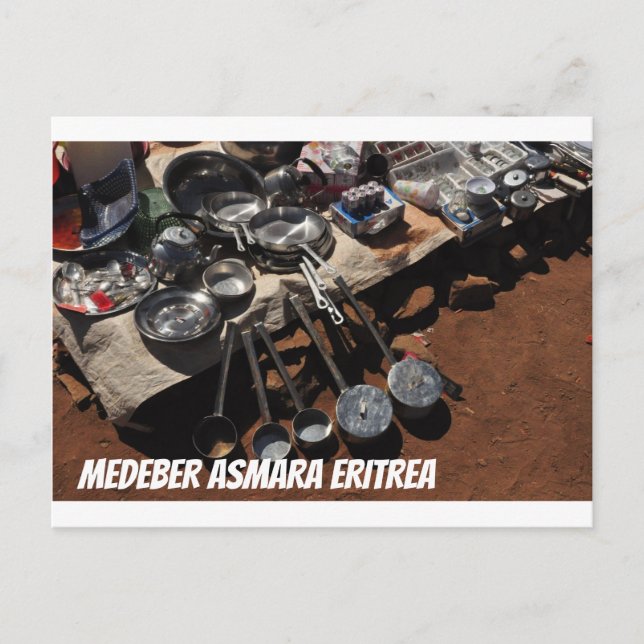 Carte postale Medeber Asmara Érythrée (Devant)