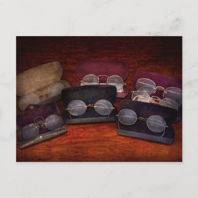 Carte Postale Médecin - Optométriste - Tableau Optique (Devant)