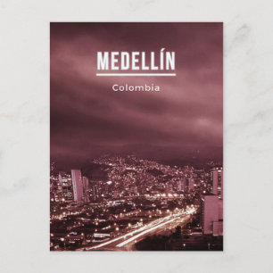 Carte Postale Medellin Colombie