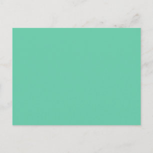 Carte postale médiane Aquamarine