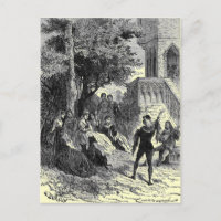 Carte postale médiévale