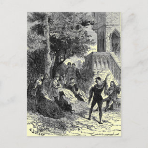 Carte postale médiévale