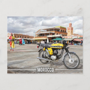 Carte Postale Médina de Marrakech - Jemaa El Fnaa, Maroc