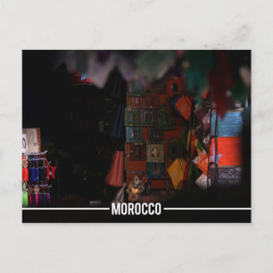 Carte Postale Médina de Marrakech - Souks de Marrakech, Maroc