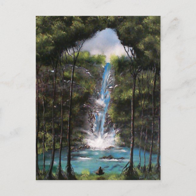 Carte Postale Méditation (Devant)