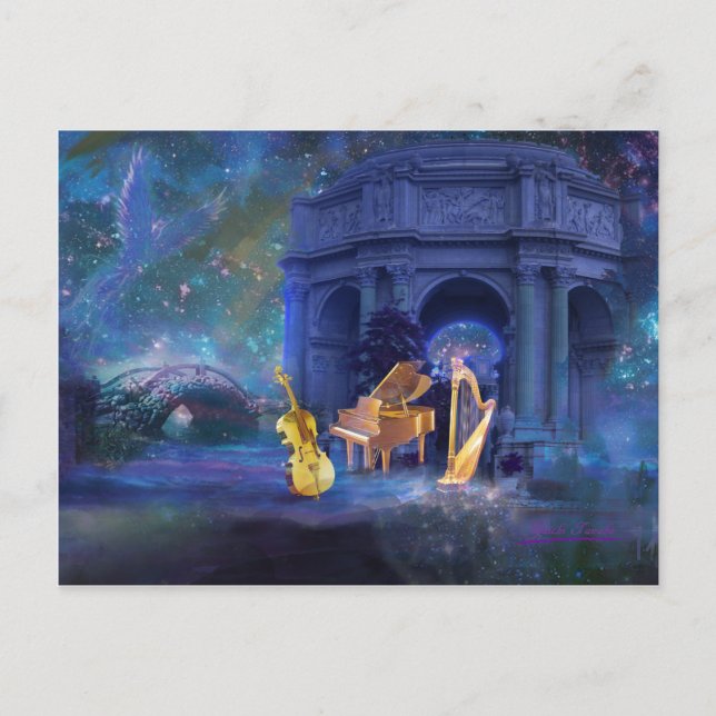 Carte Postale Méditation 1 (Devant)