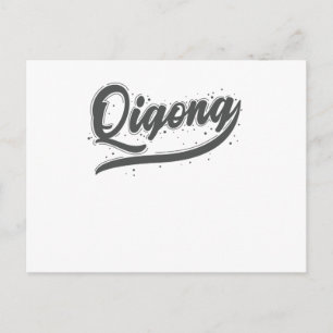 Carte Postale Méditation de Qigong