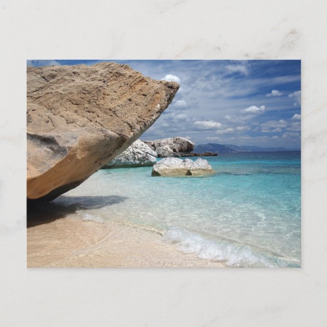 Carte Postale Mediterranean beach, Sardaigne postcard (Devant)