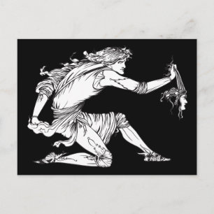 Carte Postale Medusa Aubrey Beardsley