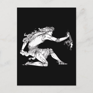 Carte Postale Medusa Aubrey Beardsley