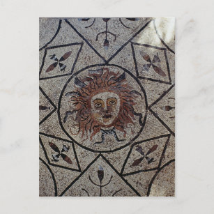 Carte Postale Medusa, mosaïque romaine de la Maison de l'Orphée