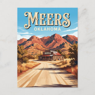 Carte Postale Meers États-Unis