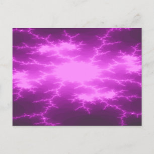 Carte postale Mega Lightning Fractal