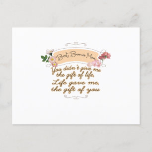 Carte Postale Meilleur Bonus Maman