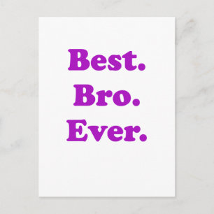 Carte Postale Meilleur Bro