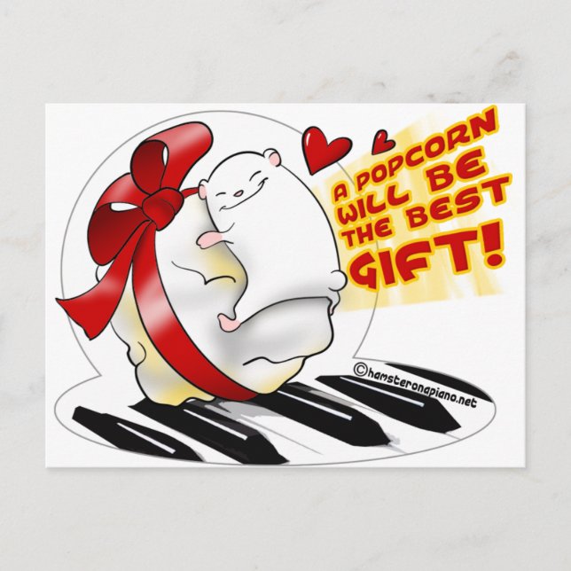 Carte Postale Meilleur cadeau ! (Devant)