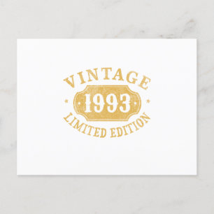 Carte Postale Meilleur cadeau d'anniversaire limité pour les ann