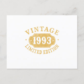 Carte Postale Meilleur cadeau d'anniversaire limité pour les ann