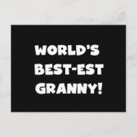 Meilleur cadeau Granny White Text Tshirts du monde
