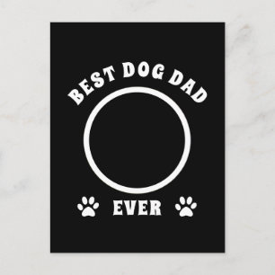 Carte Postale Meilleur Chien Papa Jamais Personnalisé Photo Pers