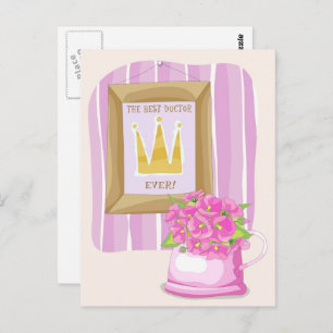 Carte postale Meilleur Docteur