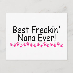 Carte Postale Meilleur Freakin Nana jamais