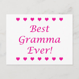 Carte Postale Meilleur Gramma jamais