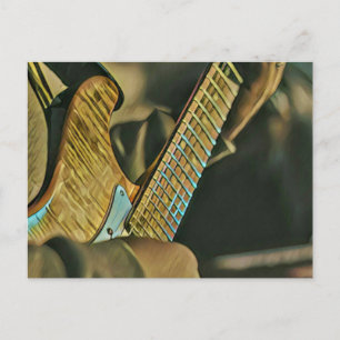 Carte Postale meilleur guitariste de tous les temps