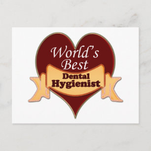 Carte Postale Meilleur hygiéniste dentaire au monde