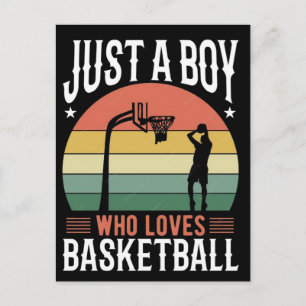 Carte Postale Meilleur Papa de Basket Drôle T-Shirt d'Amour de M