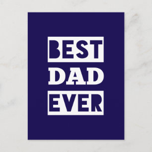 Carte Postale Meilleur papa du monde