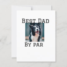 Meilleur papa par par chien animal photo moderne s