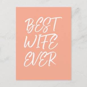 Carte Postale Meilleure femme qui soit