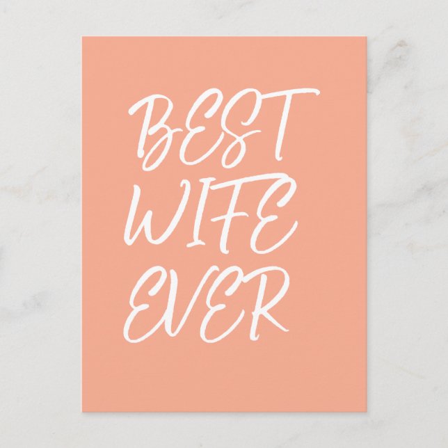 Carte Postale Meilleure femme qui soit (Devant)