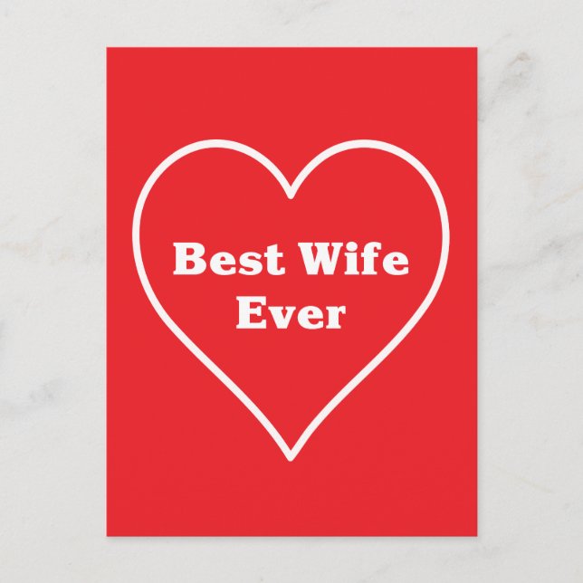Carte Postale Meilleure femme qui soit  (Devant)
