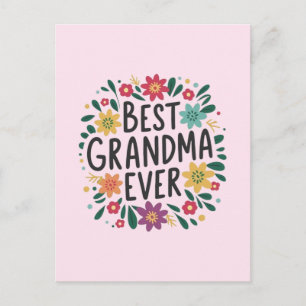 Carte Postale Meilleure grand-mère qui soit