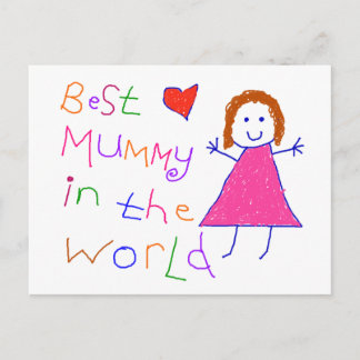 Carte Postale Meilleure maman au monde