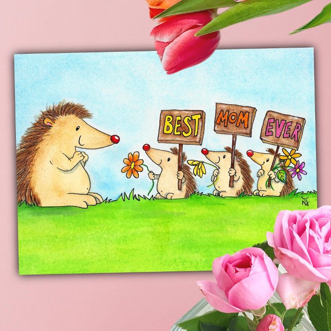 Carte postale Meilleure Maman par Nicole Janes (Créateur téléchargé)