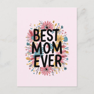 Carte Postale Meilleure maman qui soit 