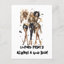 Meilleures copines fashion girls en léopard et soi