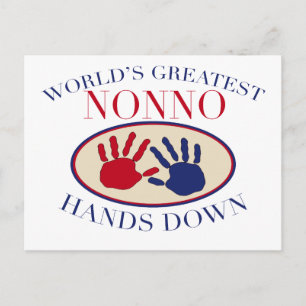 Carte Postale Meilleures mains Nonno