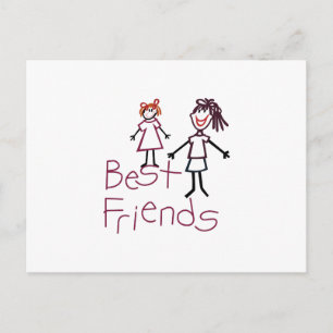 Carte Postale Meilleurs amis