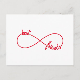Carte Postale Meilleurs amis pour toujours