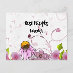 Carte Postale Meilleurs amis pour toujours, Daisy Graphic Design