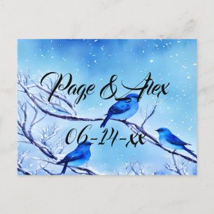 Carte Postale Meilleurs voeux Nouvelles mauvaises herbes Mariage