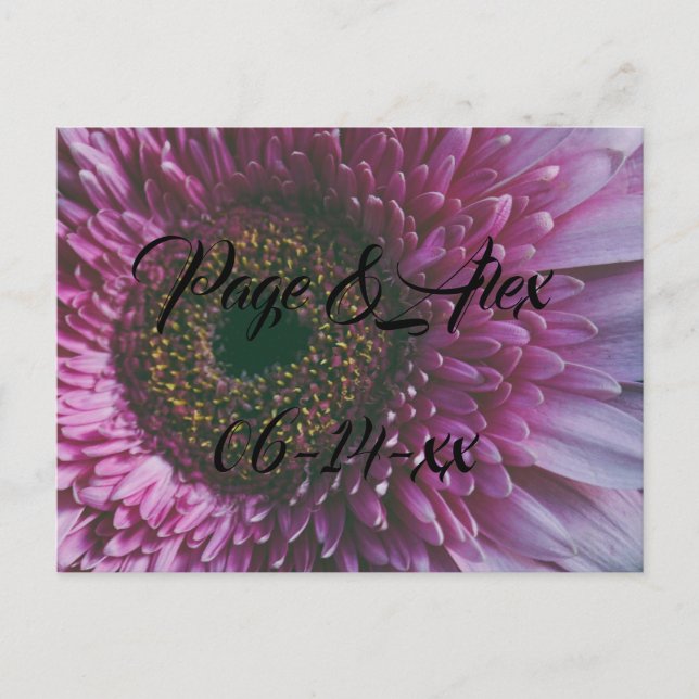 Carte Postale Meilleurs voeux Nouvelles mauvaises herbes Mariage (Devant)