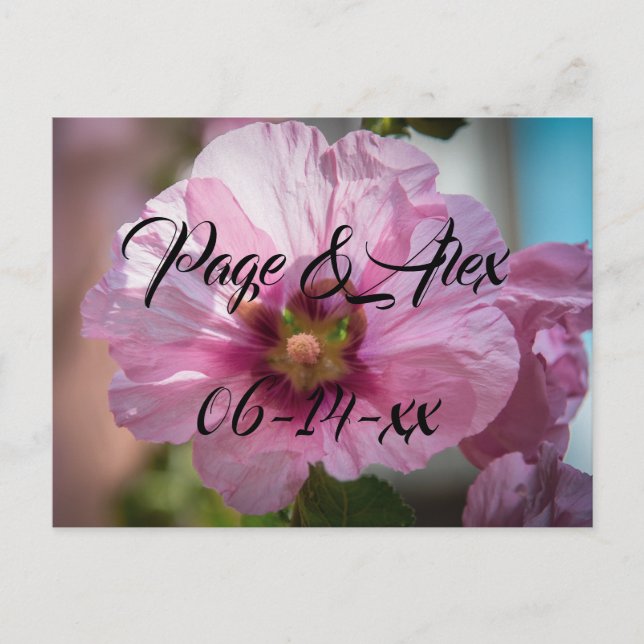 Carte Postale Meilleurs voeux Nouvelles mauvaises herbes Mariage (Devant)