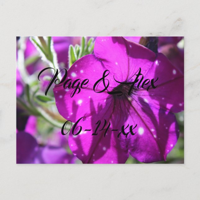 Carte Postale Meilleurs voeux Nouvelles mauvaises herbes Mariage (Devant)