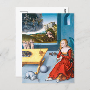 Carte Postale Melancholie   Lucas Cranach l'aîné